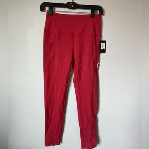 CycleBar Leggings | Small | Red | CYCLEBAR | FP Movement | Free People | NWT